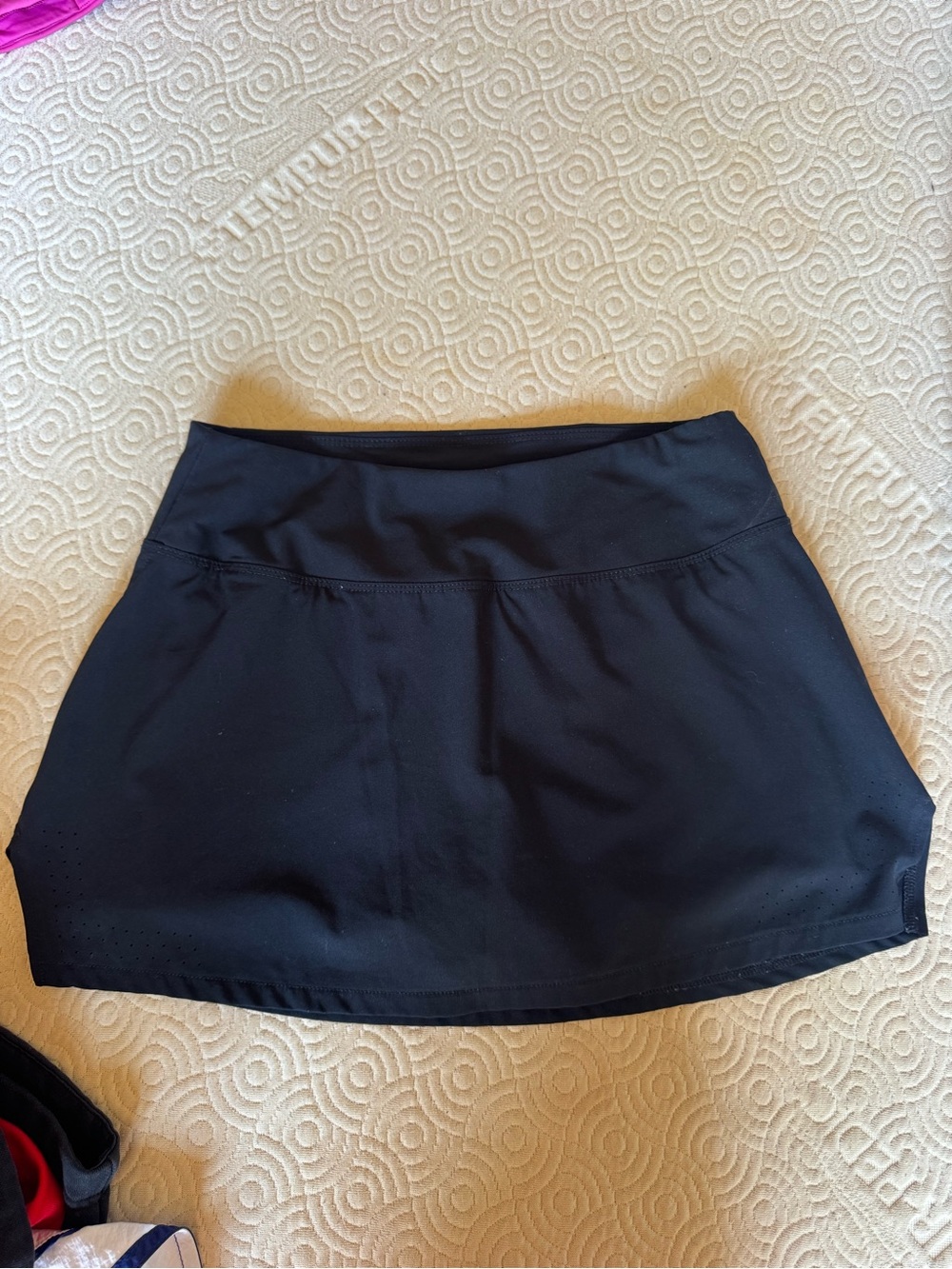 Asics Black Women's Athletic Skort